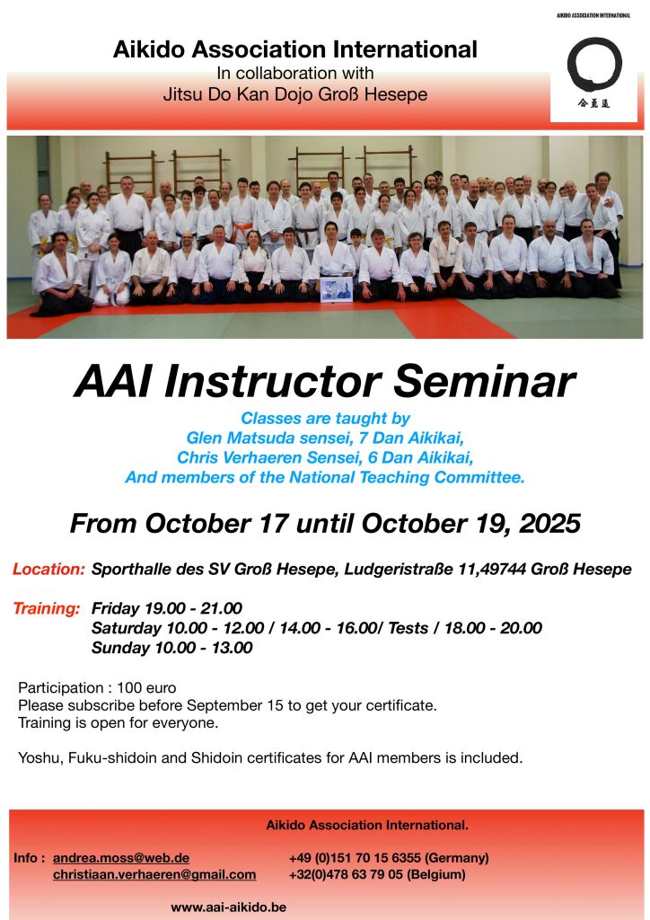 AAI Instructor Seminar Germany 2025